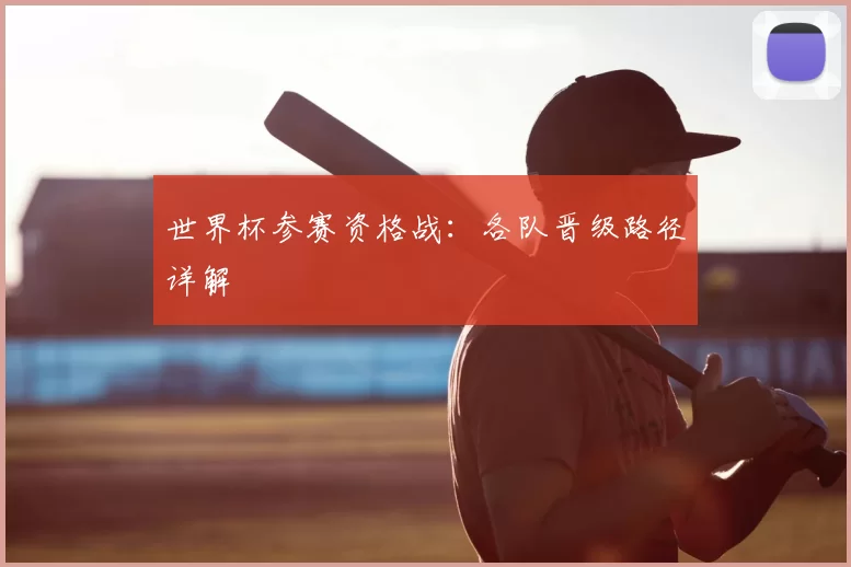 世界杯参赛资格战:各队晋级路径详解