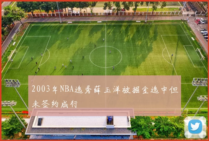 2003年NBA选秀薛玉洋被掘金选中但未签约成行